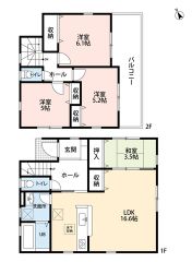 和室含む4LDK＾＾全居室収納スペース確保＾＾