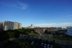 周りに高い建物がないので眺望良好です。