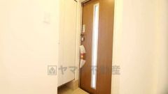 白を基調とした明るい玄関です。大容量のシューズボックスは家族全員の増えがちな靴や物をすっきり収納できます。