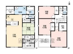 LDKと和室を合わせると20帖以上の大空間となります。主寝室にはウォークインクローゼット付き。雨に濡れにくいインナーバルコニーは家事を助けてくれること間違いなし。