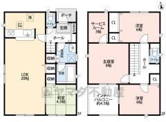 4SLDK。各居室収納スペース付きの充実した間取り＾＾
