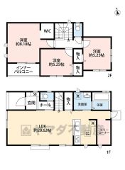 リビング階段でお顔を合わす回数が増え、ぐっと家族の距離が縮まります。