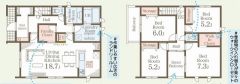 ゆとりある4LDK＾＾全居室収納スペース付きの充実した間取り＾＾