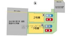 2号棟。カースペース2台分あり＾＾