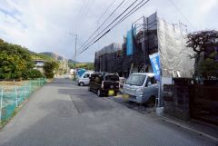 現地（2026年1月15日）撮影。大型車の通行が少なく、騒音や振動が少ないので静かで快適な生活を送れます。