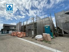 現地（2026年6月15日）撮影。津屋崎小学校徒歩4分＾＾敷地広々97坪。快適でゆとりのある生活空間で新生活を始めましょう^^