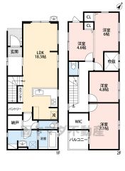 家族のコミュニケーションが増えるリビング階段。高さのある吹き抜けが、ワンランク上の住まいを演出します。収納豊富な住宅＾＾