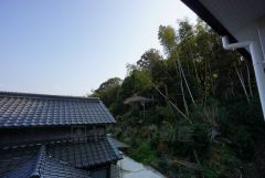 バルコニーからは緑豊かな景色を楽しむことが出来ます。