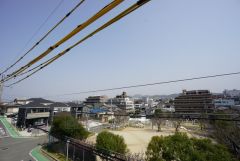 2階バルコニーからの眺望です。