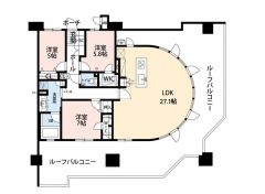 3面採光で陽当たり・通風良好＾＾リビングは27.1帖のゆとりのある空間。全居室収納完備。2部屋にWIC付き＾＾