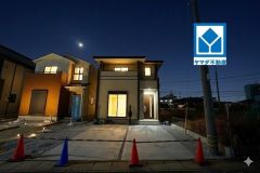 奈多駅徒歩9分で、忙しい朝もゆとりの時間が持てます＾＾夜の外観イメージ図です。