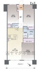 風通しの良い高層階。ちょっと窓を開けたら涼しい風が入ってきます。南西向きで陽当たりも良好です＾＾各居室収納付き。