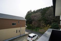 2階バルコニーからの眺望です。