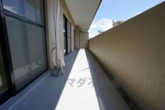 南側に面したバルコニーは日当たり良好です。お洗濯物も気持ちよく干せそうです。日光浴をしたり、星を眺めたりも良いですね^^