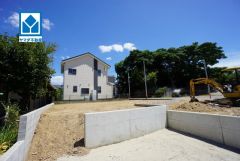 現地（2026年8月6日）撮影。1号棟。ゆとりある4LDK＾＾シューズインクローク、パントリー、ウォークインクローゼット完備の収納充実の間取り＾＾