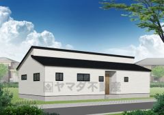 シンプルでいつまでも飽きのこないデザインが周囲の環境に調和し、どんなご家族にもフィットするデザインです。