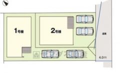 1号棟。カースペース2台分あり＾＾