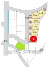 4号地。カースペース2台分あり＾＾6号地成約済み。