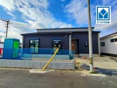 現地（2026年1月12日）撮影。階段昇降がなく、子育てや介護がしやすい平屋＾＾