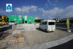 現地（2026年10月1日）撮影。 全9区画の新築戸建が新登場です＾＾ JR＆西鉄バスのダブルアクセス可能＾＾