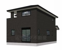 モノトーンの色合いでまとめられた、落ち着きのある家。