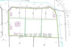 1号地。建築条件無しなので、思いのままの家作りができます。