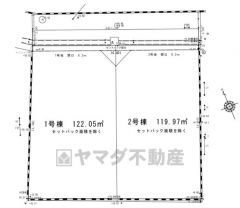 2号地。建築条件無しなので、思いのままの家作りができます。