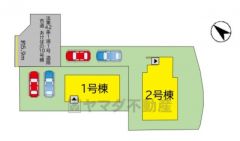 2号棟。カースペース2台分あり＾＾