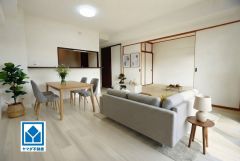 家具はイメージです。思い思いの時間を過ごしたり、家族みんなで食事をしたり、素敵な団らんの場になりますね＾＾