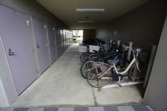 屋根付きの駐輪場＾＾