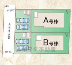 B号棟。カースペース2台分あり＾＾