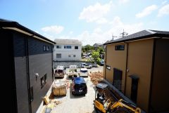 周りに高い建物がないので眺望良好です。