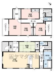 LDKと和室を合わせると22.5帖の大空間となります。内覧も出来ますのでお気軽にお問い合わせください。