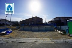 現地（2026年1月15日）撮影。三苫駅徒歩13分、都心へのアクセス良好。スーパーやコンビニなども近く周辺環境充実。快適でゆとりのある生活空間で新生活を始めましょう^^