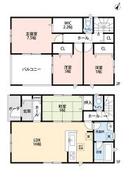 和室含む4LDK＾＾全居室に収納スペースを確保＾＾対面式キッチンで家族とのコミュニケーションを楽しみながら料理が出来ます＾＾