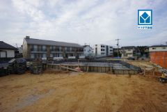 現地（2026年10月19日）撮影。全室南向きでどこにいても明るい光が差し込みます。家族の団欒の場となるリビングは22帖以上の大空間＾＾