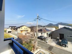 バルコニーからの眺望。