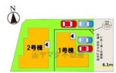 1号棟。カースペース2台あり＾＾