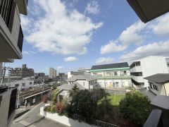 バルコニーからの眺望です。