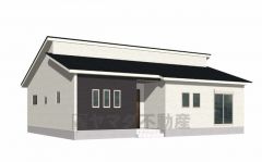 完成予想図。10年間の瑕疵保証が付いた安心の新築戸建。最新の設備で気持ちの良い新生活を送りませんか。