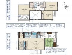 高い天井と明るい吹抜けが創る開放空間。洗練デザインと充実収納で、家族の暮らしに柔軟に応える住まい＾＾