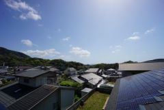 バルコニーからの眺望です＾＾日頃の疲れをリフレッシュできる憩いの空間になりそうです＾＾