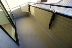 雨に濡れにくいインナーバルコニーは家事を助けてくれること間違いなし。