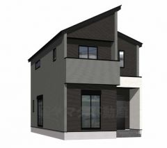 モノトーンの色合いでまとめられた、落ち着きのある家。