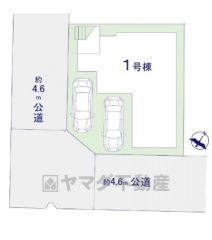 駐車スペースはゆとりある2台分を確保。マイカー用に、お客さま用に、余裕を持ってご利用いただけます＾＾