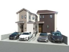 統一された建物外観はもちろん、前面道路に対して屋根方向を合わせることで統一感を作り出し、街並みとしての資産価値を高めます^^