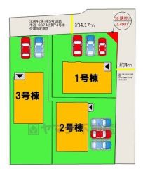 3号棟。カースペースは並列3台分を確保＾＾（車種による）