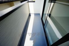 陽当たりの良いバルコニーです。お洗濯やお布団干しはもちろん、日光浴スペースにも。