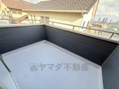 雨に濡れにくいインナーバルコニーは家事を助けてくれること間違いなし。