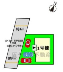 駐車スペースはゆとりある3台分を確保。マイカー用に、お客さま用に、余裕を持ってご利用いただけます＾＾